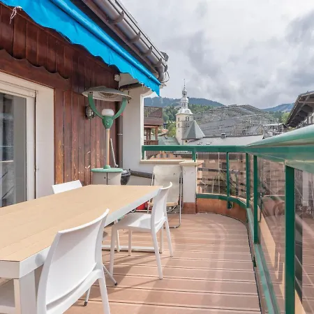 3 Pieces En Plein Centre De Avec Terrasse, 2 Et Toutes Commodites - Fr-1-453-268 Apartment Megeve